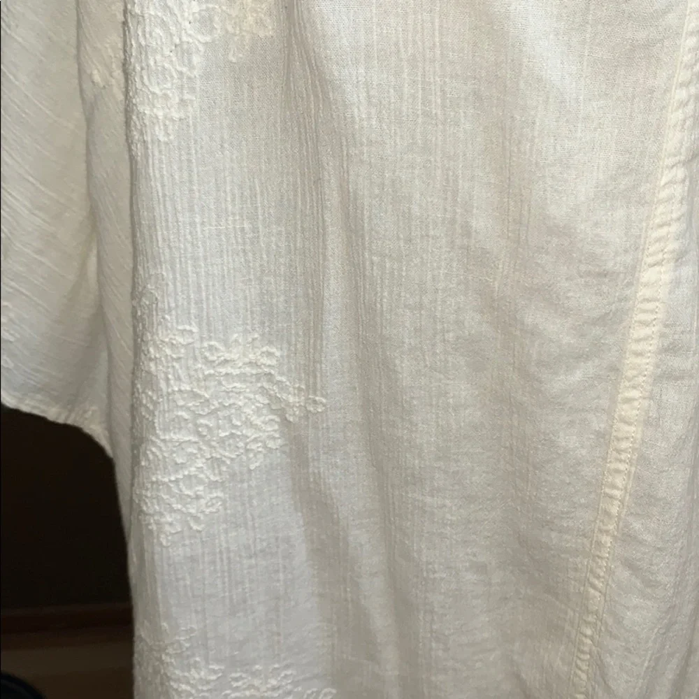 COPY - Billabong Designer’s Closet cream fringed kimono - Picture 7 of 8